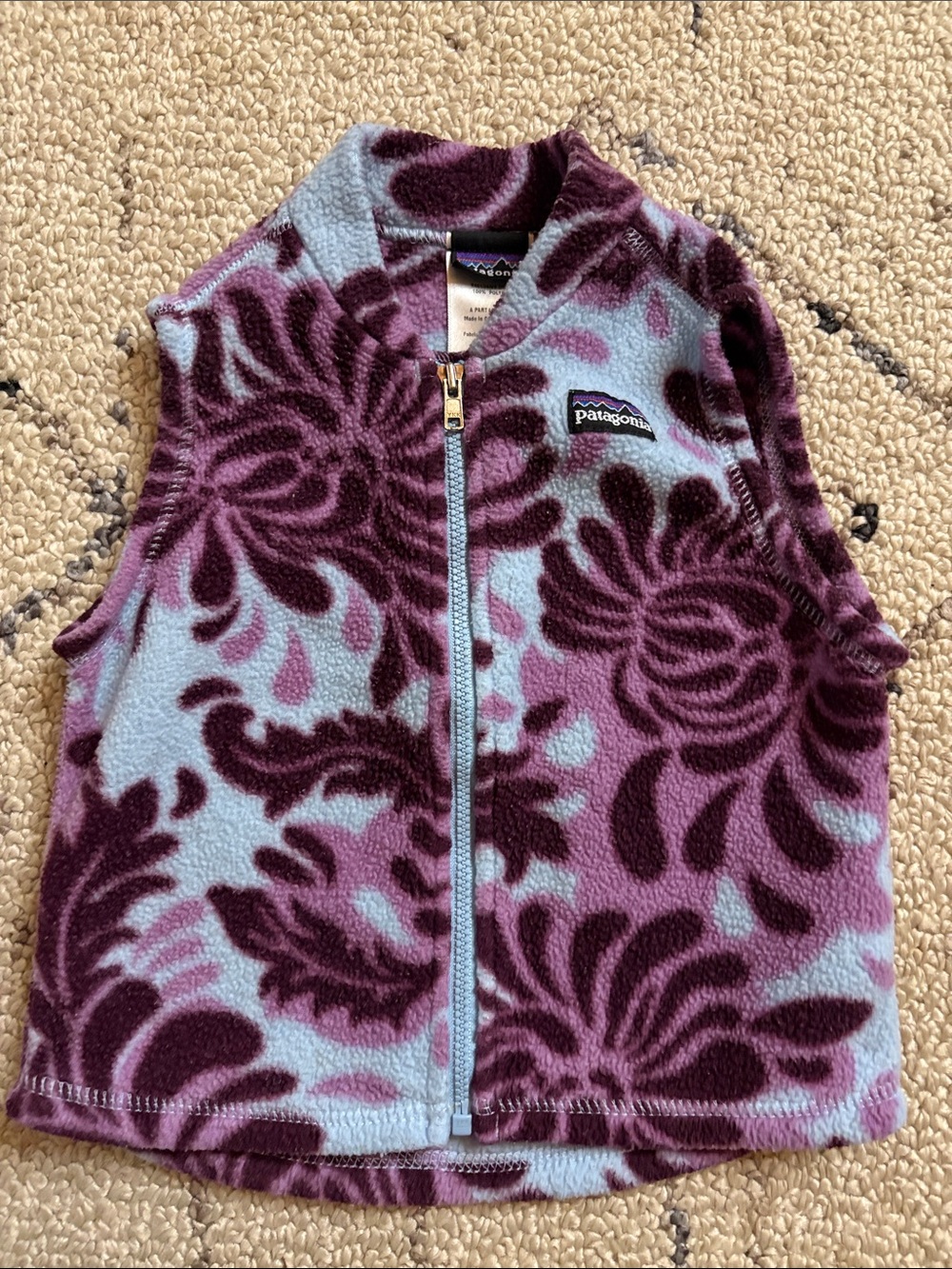 Patagonia Kids Fleece Vest (12/18m)